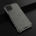 Honeycomb etui pancerny pokrowiec z żelową ramką Samsung Galaxy A22 4G czarny