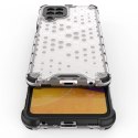 Honeycomb etui pancerny pokrowiec z żelową ramką Samsung Galaxy A22 4G niebieski