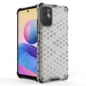 Honeycomb etui pancerny pokrowiec z żelową ramką Xiaomi Redmi Note 10 5G / Poco M3 Pro czarny