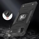 Wozinsky Ring Armor pancerne hybrydowe etui pokrowiec + magnetyczny uchwyt Samsung Galaxy A22 4G różowy