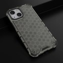 Honeycomb etui pancerny pokrowiec z żelową ramką iPhone 13 mini czarny