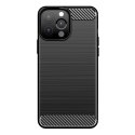 Carbon Case elastyczne etui pokrowiec iPhone 13 Pro Max czarny