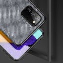 Dux Ducis Fino etui pokrowiec pokryty nylonowym materiałem Samsung Galaxy A03s szary