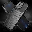 Thunder Case elastyczne pancerne etui pokrowiec iPhone 13 Pro Max zielony