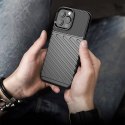 Thunder Case elastyczne pancerne etui pokrowiec iPhone 13 Pro Max zielony