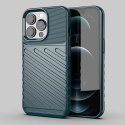 Thunder Case elastyczne pancerne etui pokrowiec iPhone 13 Pro zielony