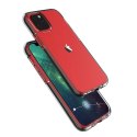 Spring Case pokrowiec żelowe etui z kolorową ramką do iPhone 13 Pro Max jasnoniebieski