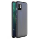 Spring Case pokrowiec żelowe etui z kolorową ramką do Xiaomi Redmi Note 10 5G / Poco M3 Pro czarny