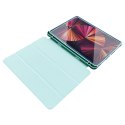 Stand Tablet Case etui Smart Cover pokrowiec na iPad Pro 11'' 2021 z funkcją podstawki granatowy