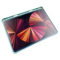 Stand Tablet Case etui Smart Cover pokrowiec na iPad Pro 12.9'' 2021 z funkcją podstawki zielony