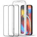 Szkło hartowane Spigen ALM Glass FC na iPhone 13 / 13 Pro / 14 - czarne 2 szt.