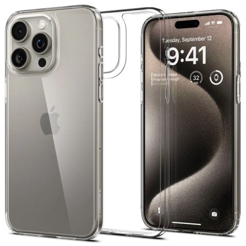 Etui Spigen Airskin Hybrid na iPhone 15 Pro Max - przezroczyste