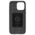 Etui Spigen Cryo Armor na iPhone 15 Pro Max - czarno-czerwone