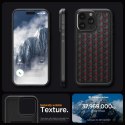 Etui Spigen Cryo Armor na iPhone 15 Pro Max - czarno-czerwone