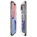 Etui Spigen Crystal Hybrid MagSafe na iPhone 15 Plus - przezroczyste