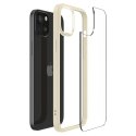 Etui Spigen Crystal Hybrid na iPhone 15 Plus - przezroczysto-beżowe