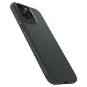 Etui Spigen Liquid Air na iPhone 15 Pro - ciemnozielone