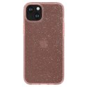 Etui Spigen Liquid Crystal Glitter na iPhone 15 - różowo-przezroczyste