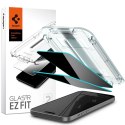 SZKŁO HARTOWANE SPIGEN GLAS.TR "EZ FIT" 2-PACK IPHONE 15 PLUS PRIVACY