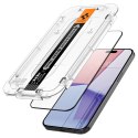 Szkło hartowane Spigen Glas.tR EZ Fit FC na iPhone 15 Pro Max - czarne 2 szt.