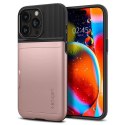 Etui Spigen Slim Armor CS na iPhone 15 Pro Max - różowe