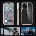 Etui Spigen Ultra Hybrid na iPhone 15 Pro Max - beżowe