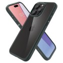 Etui Spigen Ultra Hybrid na iPhone 15 Pro Max - ciemnozielone