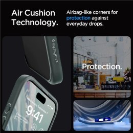 Etui Spigen Ultra Hybrid na iPhone 15 Pro Max - ciemnozielone