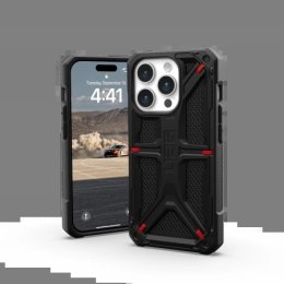 Etui UAG Monarch do iPhone 15 Pro - czarny kevlar