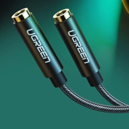 Kabel słuchawkowy Ugreen AV123 minijack 3.5 mm (męski) - 2x minijack 3.5mm (żeński) - czarny