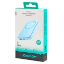 Powerbank Joyroom JR-W020 20W 10000mAh MagSafe + kabel USB-A - USB-C 0.25m - jasnoniebieski