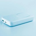 Powerbank Joyroom JR-W020 20W 10000mAh MagSafe + kabel USB-A - USB-C 0.25m - jasnoniebieski