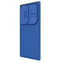 Etui Nillkin CamShield Pro pancerne z osłona na aparat do Samsung Galaxy S24 Ultra - niebieskie