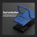 Etui Nillkin CamShield Pro pancerne z osłona na aparat do Samsung Galaxy S24 Ultra - niebieskie