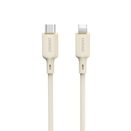 Kabel Dudao L7SCL USB-C - Lightning 30W 2m - beżowy