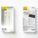 Kabel Dudao L7SM USB-A - micro USB 5A 1m - beżowy