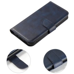 Etui Magnet Case do Samsung A55 z klapką i portfelem - niebieskie