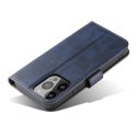 Etui Magnet Case do Samsung A55 z klapką i portfelem - niebieskie