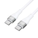 Kabel Wozinsky WSTCC2 USB-C / USB-C PD 65W 2 m - biały