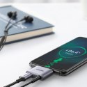 Adapter audio Ugreen CM231 USB-C mini jack 3,5 mm - szary