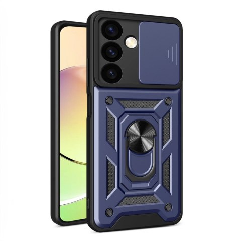 Etui Hybrid Armor Camshield do Samsung Galaxy A05s pancerne z osłoną na aparat - niebieskie