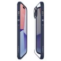 Etui Spigen Crystal Hybrid na iPhone 15 Plus - przezroczysto-niebieskie