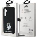 Etui Karl Lagerfeld Silicone Choupette na Samsung Galaxy A35 - czarne