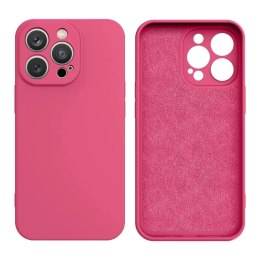 Silicone case etui Samsung Galaxy A54 5G silikonowy pokrowiec różowe