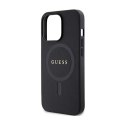 Guess Saffiano MagSafe - Case for iPhone 13 Pro Max (black)