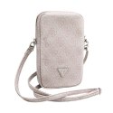 Guess Zip 4G Triangle - Phone bag (pink)