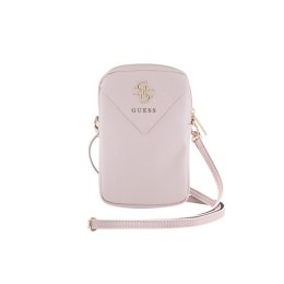 Guess Zip Triangle 4G - Phone bag (pink)