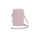 Guess Zip Triangle 4G - Phone bag (pink)