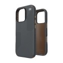 Speck Presidio2 Grip - Case for iPhone 16 Pro (Charcoal Grey / Cool Bronze / White)