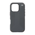 Speck Presidio2 Grip - Case for iPhone 16 Pro (Charcoal Grey / Cool Bronze / White)